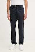 Aeronautica Militare pantaloni regular da uomo in cotone con elastan blu navy regular waist PA1711UCT04292