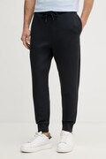 BOSS Green спортивні штани чоловічі бавовняні з еластаном темно-сині regular waist 50555505