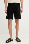 BOSS Green szorty męskie bawełniane czarne high waist 50559252