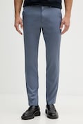 BOSS nohavice chinos pánske Kaiton1 modré regular waist 50553841