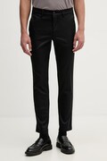 BOSS nohavice chinos pánske Kaiton1 čierne regular waist 50553841