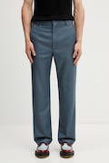 Kenzo Tailored Pants костюмні штани вовняні чоловічі сірі regular waist