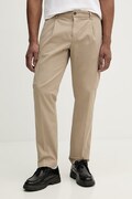 Aeronautica Militare spodnie męskie kolor beżowy proste PA1718UCT04331