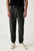 Armani Exchange tepláky pánské bavlněné šedé regular waist XM001226 AF11847
