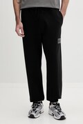 HUGO spodnie dresowe bawełniane Daylony męskie kolor czarny gładkie 50557453
