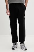 HUGO spodnie dresowe bawełniane Daylony męskie kolor czarny gładkie 50557453
