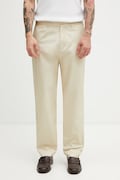 Fred Perry pantaloni din bumbac bărbați bej regular waist T2301