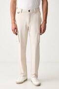 Guess Boyfriend kalhoty pánské x North Sails béžové regular waist M6GB22 W2168