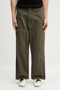 Human Made MENS WOVEN PANTS штани бавовняні чоловічі зелені regular waist HM31PT014