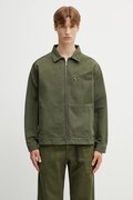 Gramicci TAOS CANVAS JACKET prijelazna jakna od pamuka za muškarce zelena G6SM.J009