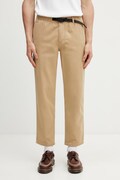 Gramicci W'S GRAMICCI PANT spodnie bawełniane męskie beżowe regular waist G202.OGT