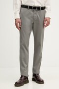 United Colors of Benetton штани chinos чоловічі бавовняні з еластаном сірі regular waist 42D6UF062