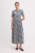 Weekend Max Mara sukienka bawełniana FASCINO niebieska 2615621012600