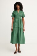 Weekend Max Mara καλοκαιρινό βαμβακερό CAPSULA πράσινο απλό 2615621032600