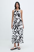 Max Mara Beachwear sukienka z wiskozy biała 2616621069600
