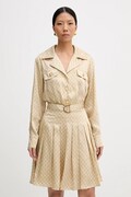 Marciano by Guess sukienka ELIDA kolor beżowy mini rozkloszowana 6RGK30 7435A