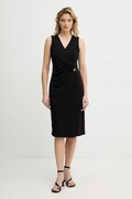 Calvin Klein sukienka kolor czarny mini prosta LV044E047G