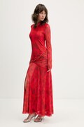 Bardot sukienka czerwona 60243DB2