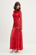 Bardot sukienka czerwona 60243DB2