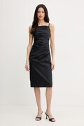 Marella sukienka CIOCCA kolor czarny mini dopasowana 2613221162200