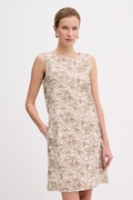 Marella sukienka z lnem Emme by Marella beżowa 2615221282200