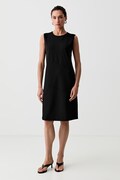 Calvin Klein rochie neagră simplă LV044F215G