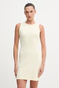 Calvin Klein Jeans sukienka żółta gładka LV047F235G
