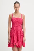 Charo Ruiz Ibiza sukienka Zeph kolor różowy mini rozkloszowana 263603