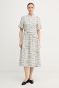 Tommy Hilfiger rochie de vară din in bej WW0WW49633