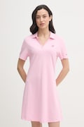 Tommy Hilfiger haljina od pamuka s elastanom roza WW0WW48749