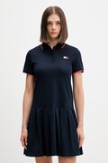 Tommy Jeans sukienka letnia z bawełną granatowa DW0DW22328