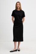 Tommy Hilfiger φόρεμα βαμβάκι μαύρο WW0WW48747