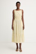 Tommy Hilfiger rochie de vară galbenă WW0WW51052