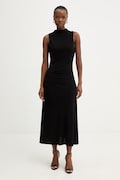BOSS Φόρεμα με βισκόζη Eylai μαύρο 50557369