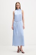 Haljina HUGO Kewina-1 boja: plava, maxi, širi se prema dolje, 50566973
