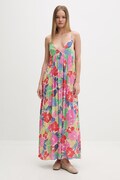 Rip Curl sukienka letnia z wiskozy PARTY PACK multicolor w kwiaty 08VWDR