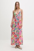 Rip Curl sukienka letnia z wiskozy PARTY PACK multicolor w kwiaty 08VWDR