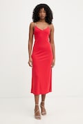 Morgan sukienka czerwona gładka RYAN