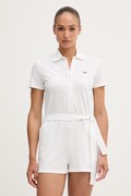 Lacoste ολόσωμη φόρμα γυναικεία από βαμβάκι με ελαστάν λευκή EF1823