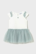 Mayoral sukienka niemowlęca kolor turkusowy mini rozkloszowana 1911