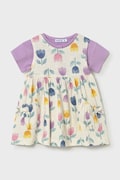 Mayoral sukienka i t-shirt kolor fioletowy mini rozkloszowana 1922
