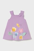 Mayoral sukienka dziecięca kolor fioletowy mini rozkloszowana 1930