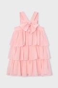Dječja haljina Mayoral boja: ružičasta, mini, širi se prema dolje, 3912