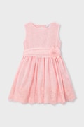 Dječja haljina Mayoral boja: ružičasta, mini, širi se prema dolje, 3914