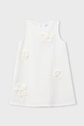 Παιδικό φόρεμα Mayoral χρώμα: άσπρο, 3922
