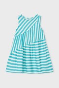 Dječja haljina Mayoral boja: tirkizna, mini, širi se prema dolje, 3937