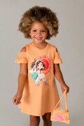 Mayoral sukienka bawełniana dziecięca kolor pomarańczowy mini rozkloszowana 3941