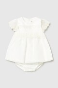 Mayoral Newborn rochie bebe culoarea alb, mini, evazați, 1883