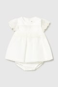 Mayoral Newborn rochie bebe culoarea alb, mini, evazați, 1883