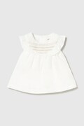 Mayoral Newborn sukienka niemowlęca kolor biały mini rozkloszowana 1884